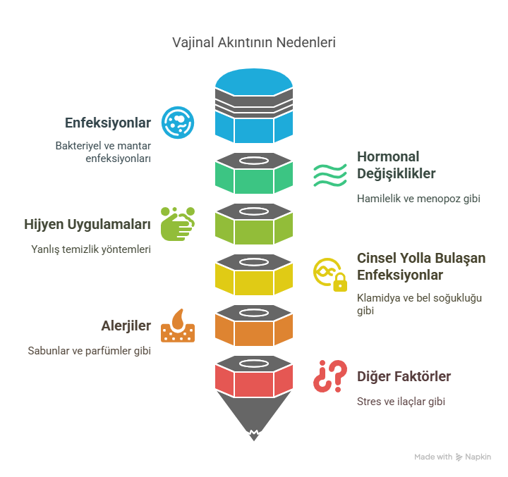 KADINLARDA VAJİNAL AKINTI